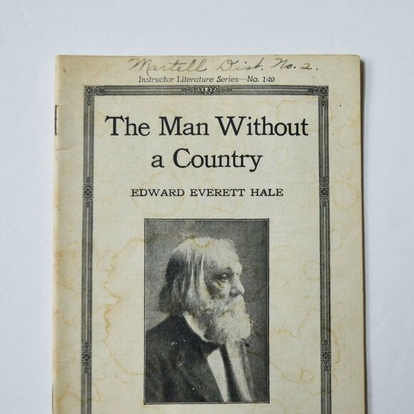 The Man Without a Country Edward Everett Hale Instructor Literature Series - Picture 2 of 5